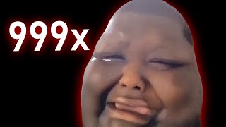 Fat guy cries after going underwater 999x speed  meme [upl. by Inol]