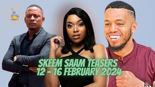 Skeem Saam Teasers  12  16 February 2024 [upl. by Ylelhsa]