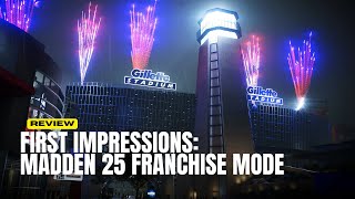 Madden 25 Franchise Mode First Impressions amp Whats New [upl. by Mulligan]