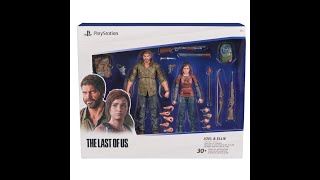 Spin Master The Last of Us Shapes Collection Joel amp Ellie 6quot Figure 2 Pack PreOrders [upl. by Clements]