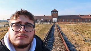 JAI VISITÉ LES CAMPS DEXTERMINATION DE AUSCHWITZ [upl. by Christiano]