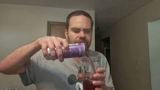 Zoa Frosted Grape Energy Drink Review [upl. by Ocko]