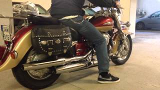 Yamaha Dragstar 650  First startup 2013 [upl. by Cila222]