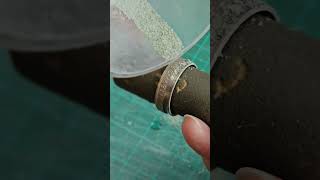 NZ Florin and Pounamu inlay coinringmaker jewelry Florin quality [upl. by Egwan]