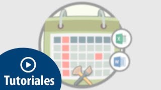 Cómo crear calendario 2018 en Word o Excel 2016 [upl. by Neumann]