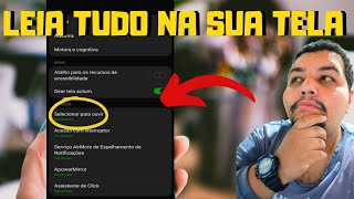 Como Ativar O Leitor De Texto No Celular Android 2021 [upl. by Mojgan]