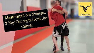 Mastering Foot Sweeps 3 Key Concepts from the Clinch 2024 martialarts [upl. by Ballinger]