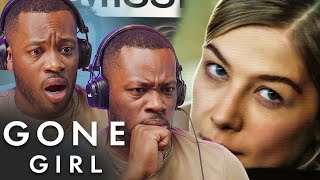 Gone Girl 2014  MOVIE REACTION COMMENTARY FIRST TIME WATCHING “SHE IS CRAZY” [upl. by Monreal417]