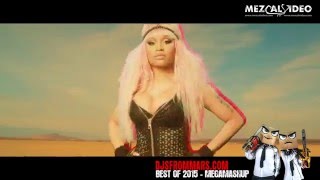 DJS FROM MARS  BEST OF 2015  MEGAMASHUP 40 SONGS IN 330quot [upl. by Margarida]