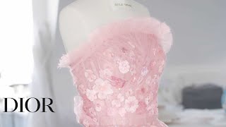 Miss Dior Rose N’Roses the new fragrance – The SavoirFaire behind the creation of the new dress [upl. by Mildrid]