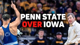 Penn State vs Iowa Wrestling  Complete Recap [upl. by Sussi]