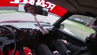 FGARAGE DRIFT ONBOARD POV  BMW E30  UFDE XV  TOR WSCHODZĄCY BIAŁYSTOK [upl. by Dougy]