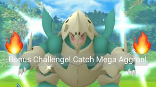 OMG 😍 First ever Shiny Mega Aggron in Pokemon go [upl. by Aihk]