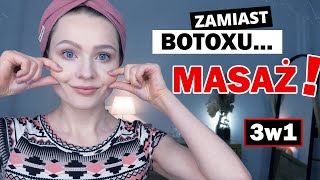 Zamiast Medycyny Estetycznej 💉 LIFTINGUJĄCY MASAŻ TWARZY ❗ [upl. by Ennahgiel]