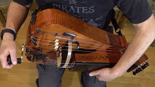 Dark Northern Ritual Tune HurdyGurdy Solo [upl. by Yenittirb]