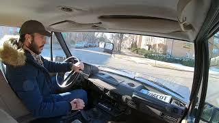 1991 Land Rover Range Rover 39 v8  5 speed manual  driving video [upl. by Aurilia]