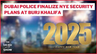 Dubai Police Finalize NYE Security Plans At Burj Khalifa [upl. by Rosenwald712]