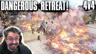 4v4  Dangerous Retreat  Company of Heroes 3 [upl. by Ronoc]