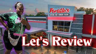 WE TRIED PORTILLO’S FOR THE FIRST TIME Let’s review it  foodreview portillos [upl. by Bonnibelle480]