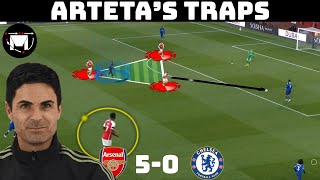 How Arteta Dominated Chelsea  Tactical Analysis  Arsenal 5 Five 0 Chelsea [upl. by Ehrenberg]