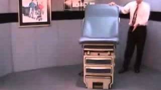 Midmark Ritter 204 Manual Exam Table [upl. by Aihsinat]