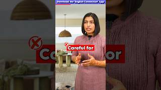 I am careful for my health गलत है😱 Spoken English Learning  English Connection shorts [upl. by Ingaberg932]