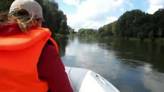 Talamex Schlauchboot Highline HLX350 Suzuki DF15AS auf der Weser [upl. by Howell357]