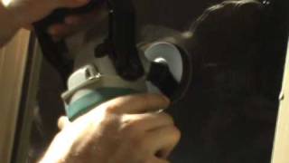 Glass Technology glass scratch removal demo [upl. by Bascomb]