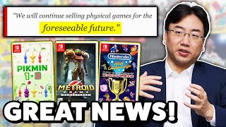 Nintendo Is Saving Physical Games [upl. by Eleahcim265]