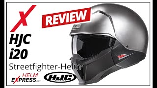 HJC i20 StreetfighterHelm Produktvorstellung  Helmexpresscom [upl. by Yellac]