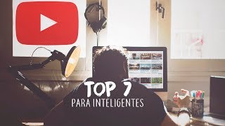 TOP 7 CANALES DE YOUTUBE QUE TE HARAN PENSAR [upl. by Urian]