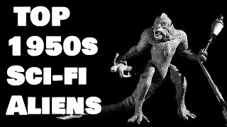 Top 1950s Scifi Aliens [upl. by Skier]