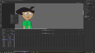 Adobe Animate  Character Rigging and Animation Walk Cycle [upl. by Zinn]