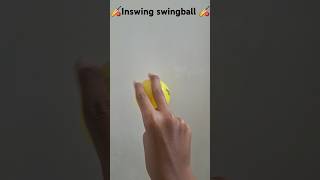 Inswing swingball cricketshorts like subscribe cricketforever 🏏🏏 [upl. by Enaira627]