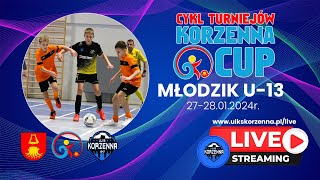 Korzenna Cup U13  Młodzik  TRANSMISJA LIVE  dzień pierwszy [upl. by Celeste]