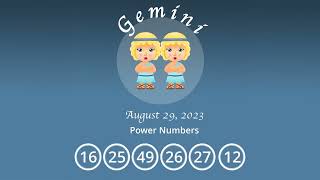 Gemini horoscope for August 29 2023 [upl. by Griseldis]