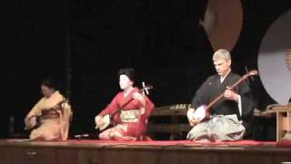 勧進帳 長唄三味線 Kanjincho Mary Ohno Nagauta Shamisen [upl. by Anirres]