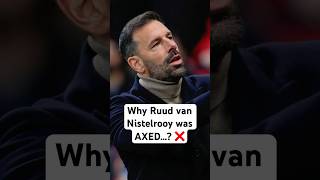 Rio Ferdinand reveals his theory as to why Ruud van Nistelrooy was AXED by Amorim👀❌mufc shorts [upl. by Eilyk]