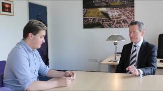 Interview with Head Teacher of Oriel High School [upl. by Potter]