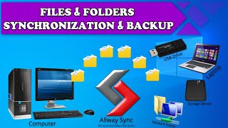 Files and Folders Backup amp Synchronization with Allway Sync  MultiDevice Solutions [upl. by Bina2]