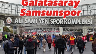 Galatasaray vs Samsunspor Ali Sami yen Spor kompleksi ramspark canlı süpriz evlenme teklifi [upl. by Nyrrat144]