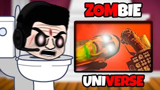 skibidi toilets react to skibidi toilet zombie universe new virus part 2  gacha react [upl. by Iclehc]