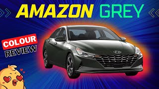 2023 Hyundai Elantra AMAZON GREY  One of the best Hyundai Elantra Colours [upl. by Seavir]