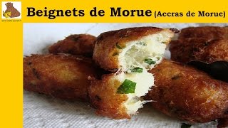 Les beignets de morue  recette facile [upl. by Evered943]