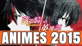 ANIMES OUTONO 2015 Rakudai Kishi no Cavalry  Primeiras Impressões [upl. by Toor]