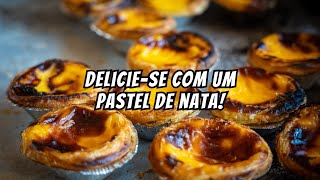 delícia de pastel de nata receitas gastronomia pasteleiro confeiteiro [upl. by Stanleigh]