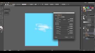 Creating realistic clouds in Adobe Illustrator [upl. by Maddox]