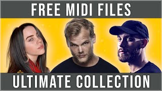 Free MIDI Files For Producers  Ultimate Collection [upl. by Yramesor]