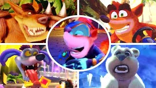 Crash Team Racing NitroFueled  All Demo Tracks Full Race Gameplay [upl. by Vokay407]