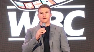 CANELO ON CRUISERWEIGHT FIGHT WITH MAKABU quotIM VERY STRONG amp SMART I BELIEVE IN MY POWER amp SKILLSquot [upl. by Sands]